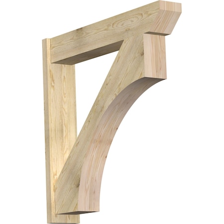 Ekena Millwork Westlake Slat Rough Sawn Outlooker, Douglas Fir, 8"W x 44"D x 44"H OUT08X44X44WTL06RDF